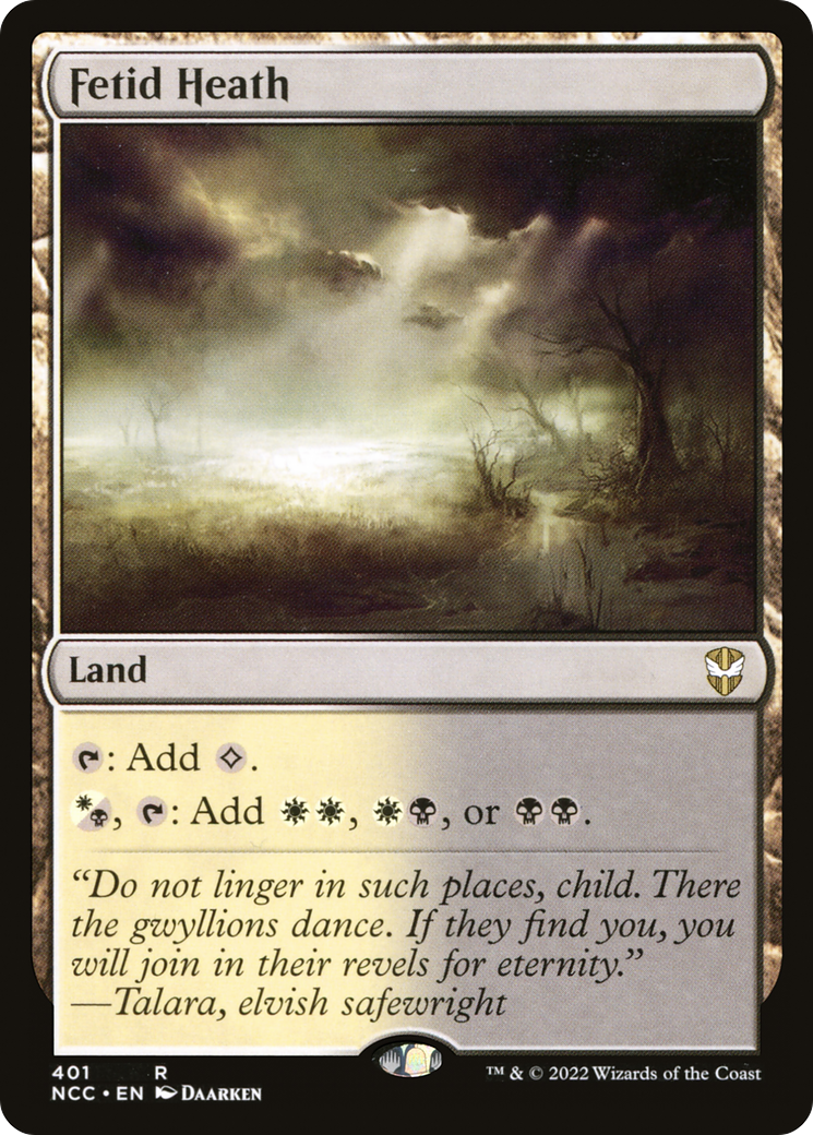 Fetid Heath [Streets of New Capenna Commander]