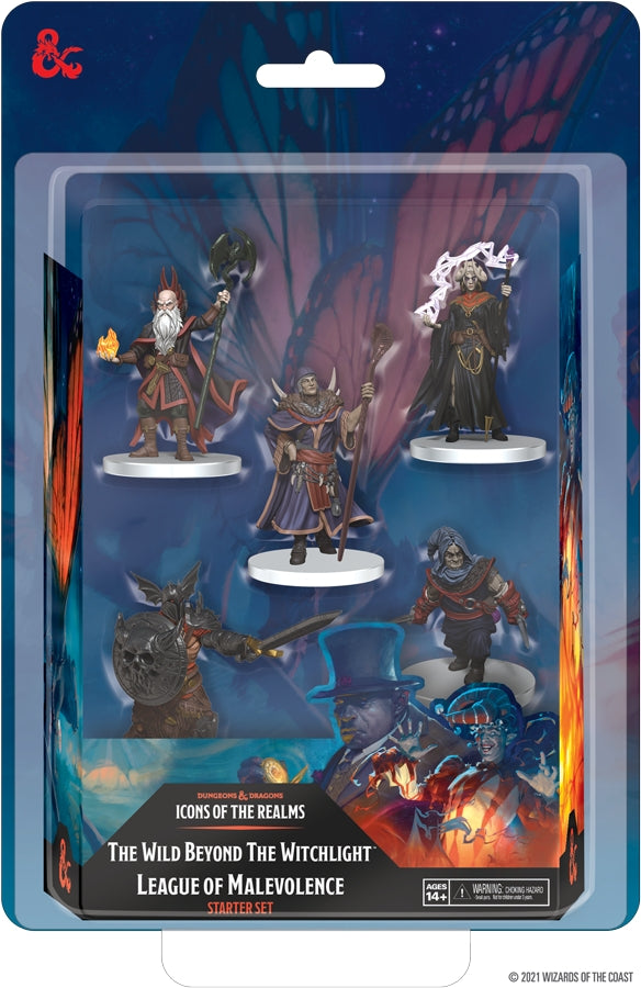 Dungeons & Dragons: Icons of the Realms Set 20 The Wild Beyond the Witchlight League of Malevolence Starter Set
