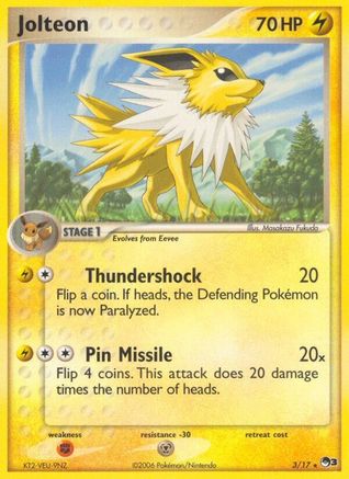 Jolteon (003/017) POP Series 3 - Rare