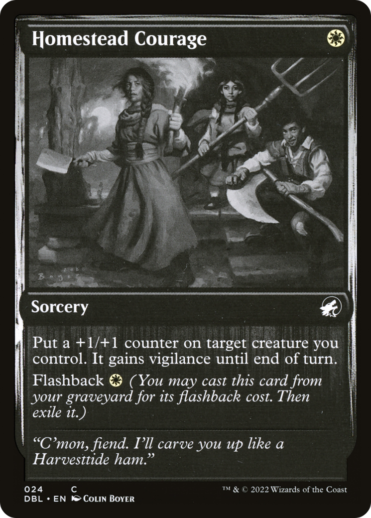 Homestead Courage [Innistrad: Double Feature]