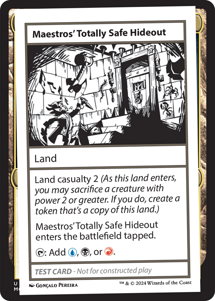 Maestros' Totally Safe Hideout (MB2PC-615) - Mystery Booster 2