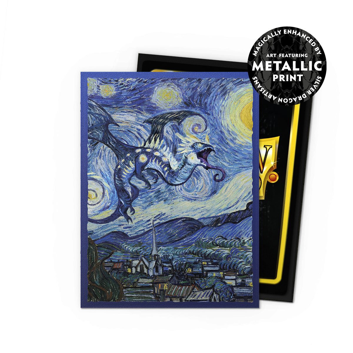 Dragon Shield: Standard 100ct Art Sleeves - Starry Night