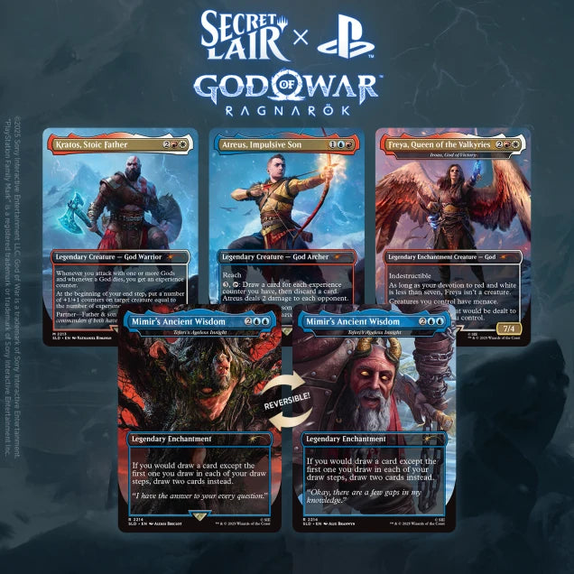 Secret Lair x Playstation: God of War - Norse (Non-foil)