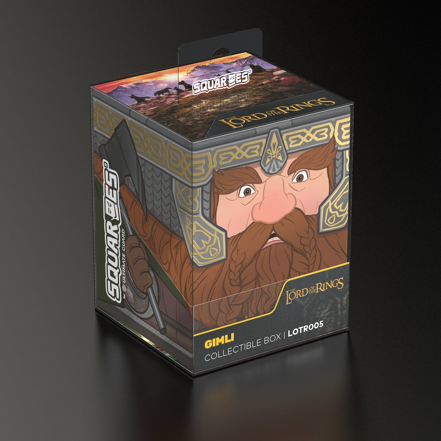 Squaroes 100+ Deck Case: Lord of the Rings - Gimli