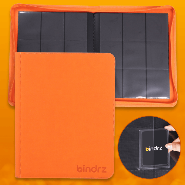 Bindrz: 9-pocket 252 Top Loader Binder (Fire)