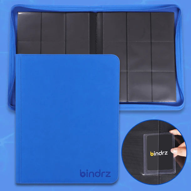Bindrz: 9-pocket 252 Top Loader Binder (Water)
