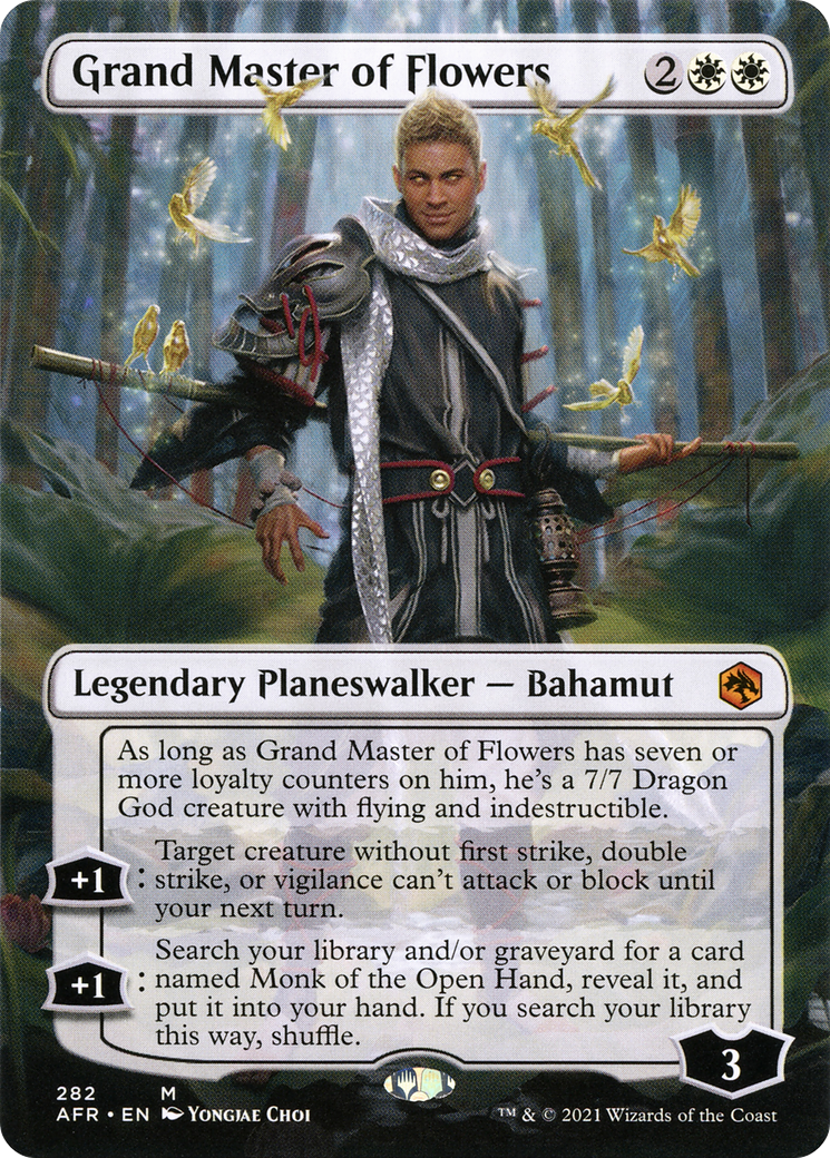 Grand Master of Flowers (Borderless) [Dungeons & Dragons: Adventures in the Forgotten Realms]