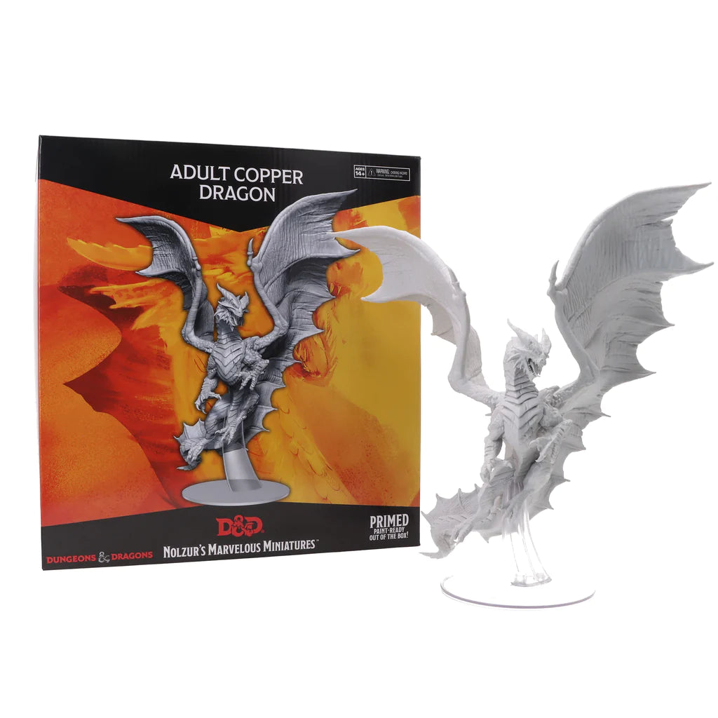 Wizkids D&D Nolzur's Marvelous Miniatures: Adult Copper Dragon
