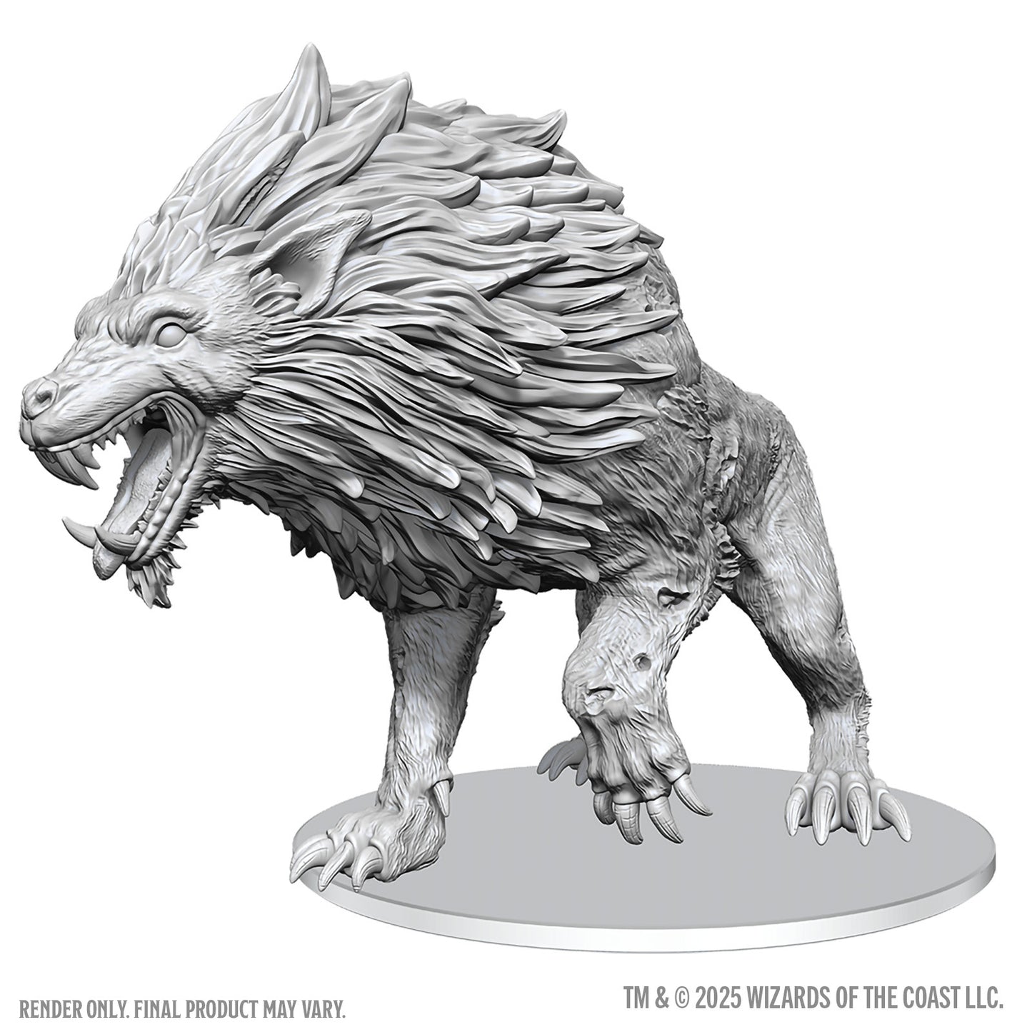 Nolzur`s Marvelous Unpainted Miniatures - Dire Worg