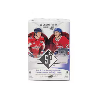 2025/26 Upper Deck SP Hockey 8-Pack Blaster Box