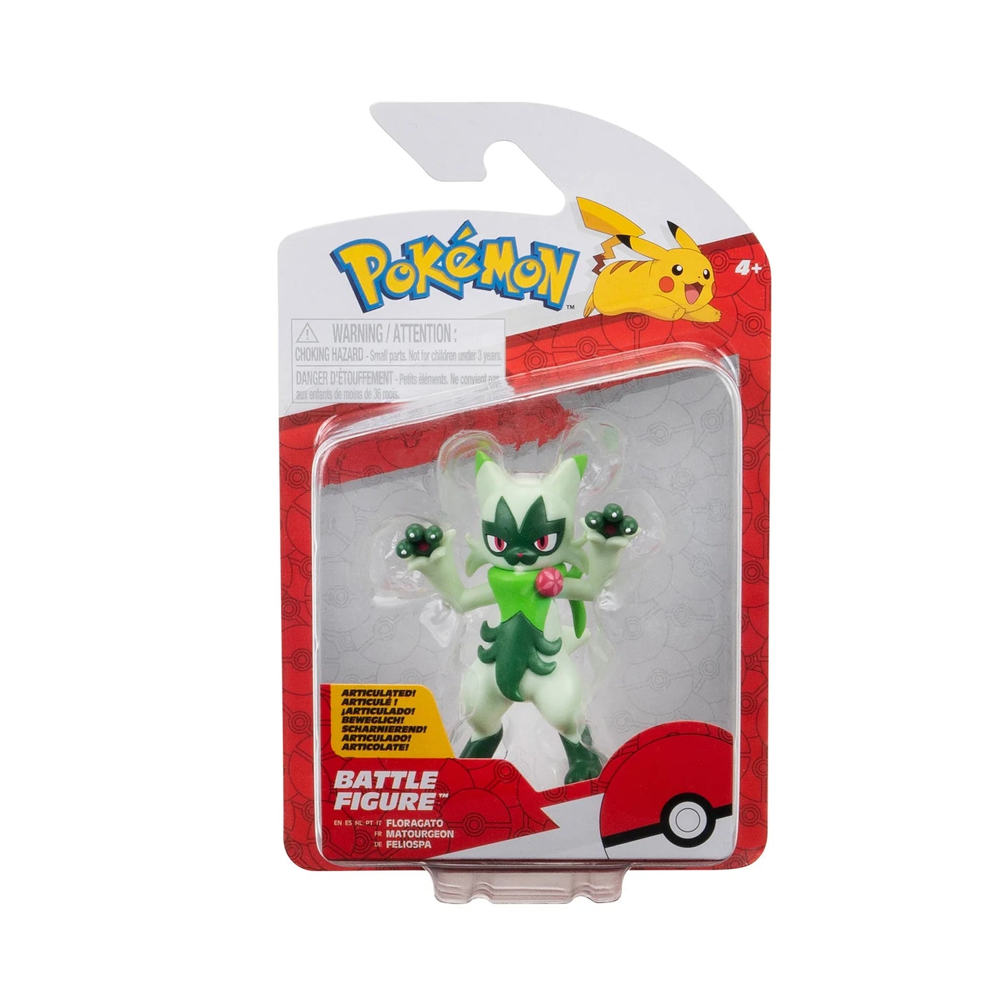 Jazwares Pokemon Battle Figure - Floragato