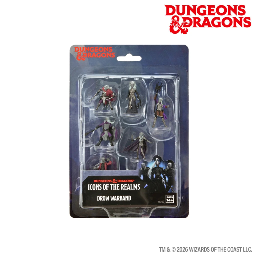 Wizkids Icons of the Realms - Drow Warband