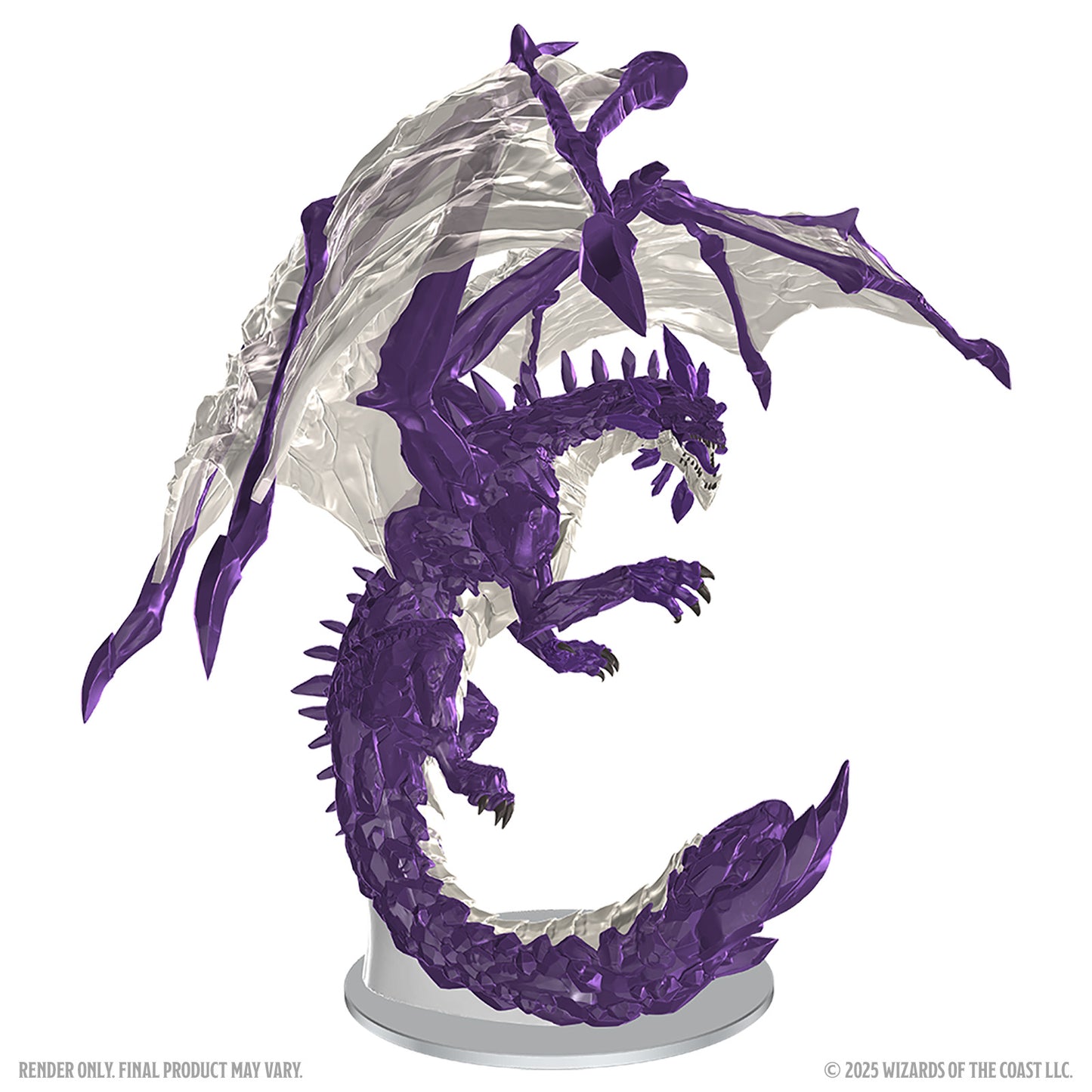 Dungeons & Dragons: Adult Amethyst Dragon Boxed Miniature
