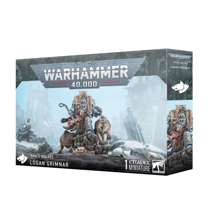 Warhammer 40k Space Wolves: Logan Grimnar