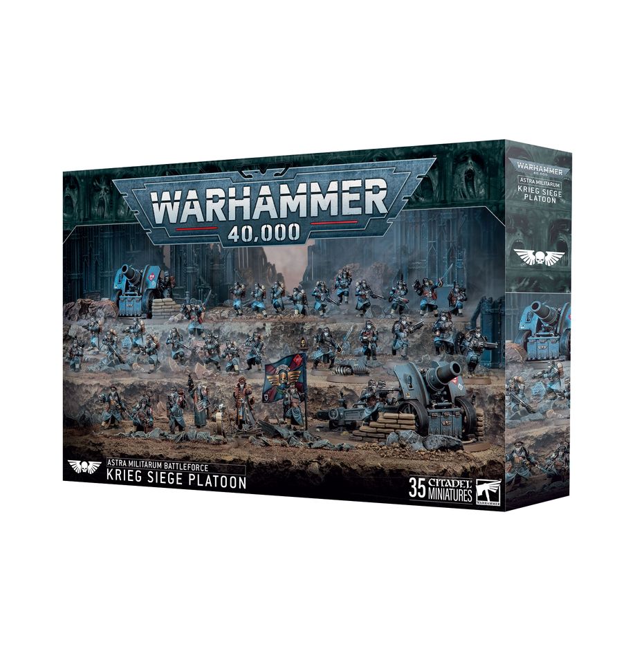 Warhammer 40,000: Astra Militarum Battleforce - Krieg Siege Platoon