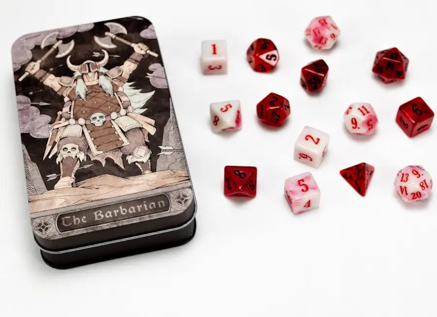 Beadle & Grimm's Character Class Dice Sets - Barbarian