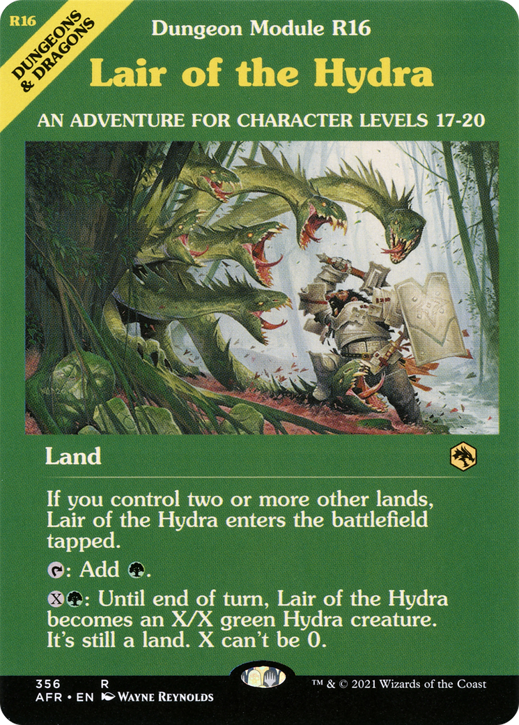 Lair of the Hydra (Dungeon Module) [Dungeons & Dragons: Adventures in the Forgotten Realms]