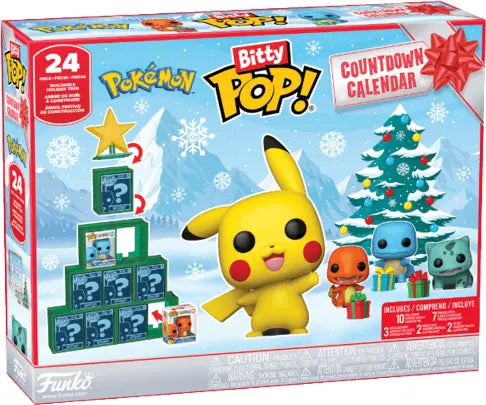 Pokemon Funko Bitty Pop! Holiday Countdown Calendar 2026