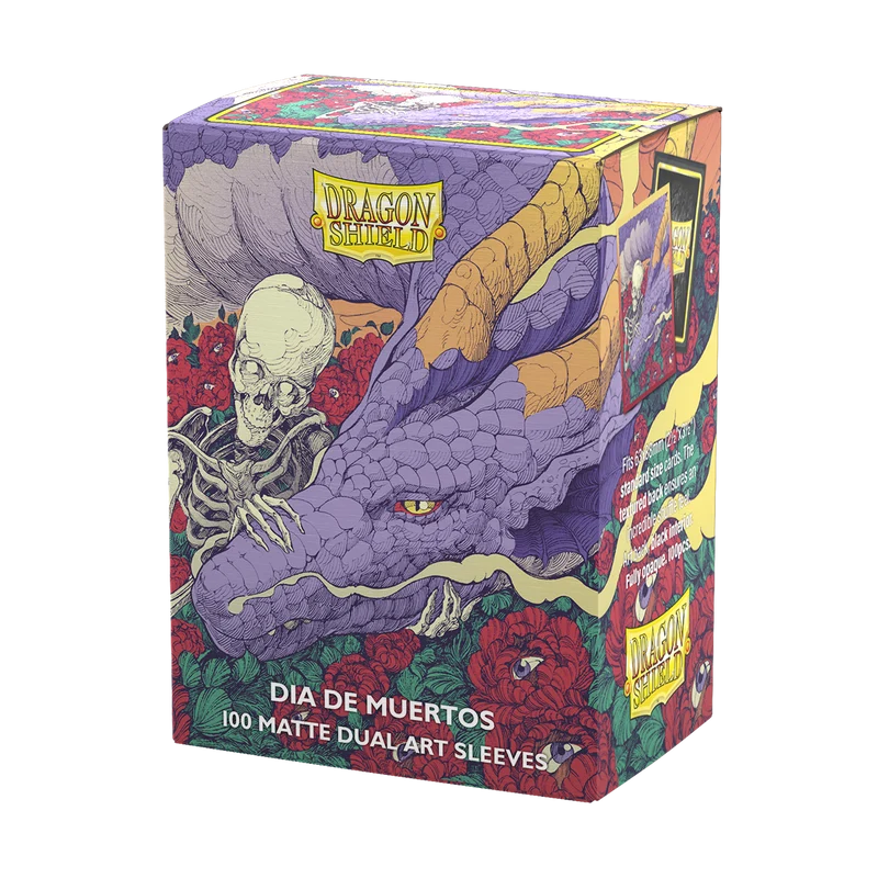 Dragon Shield Brushed Art Sleeves: Dia De Muertos