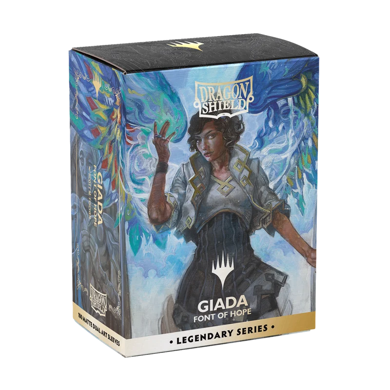 Dragon Shield Legendary Art Sleeves: Matte Dual - Giada, Font of Hope