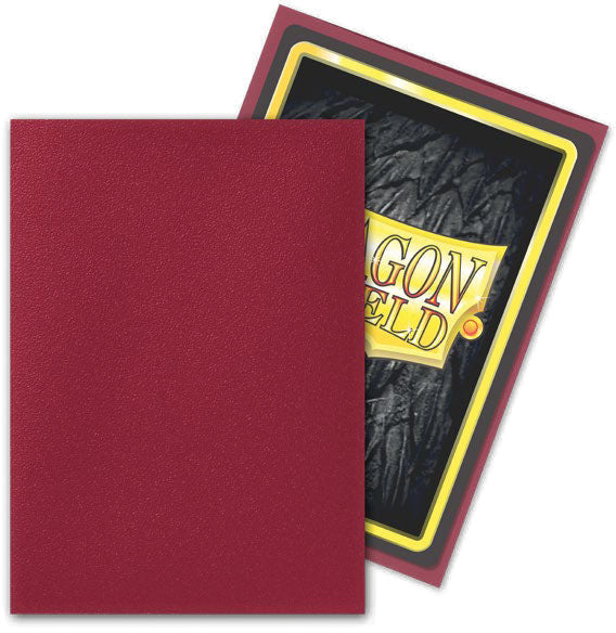 Dragon Shield Sleeves Japanese Size - Blood Red Matte (60)