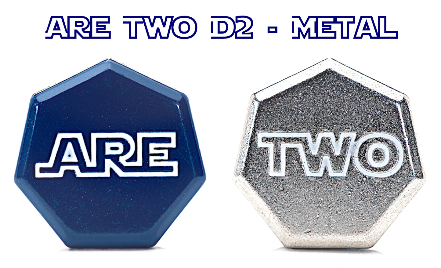 Gate Keeper Games - Metal "AreTooDeeTwo" d2 Coin