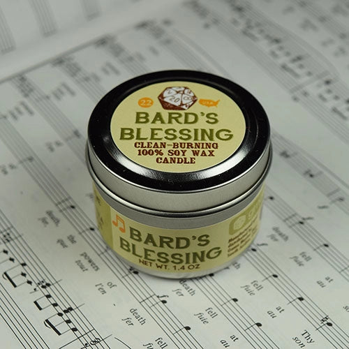 Game Master Dice Candle - Bard's Blessing (1.4 oz.)