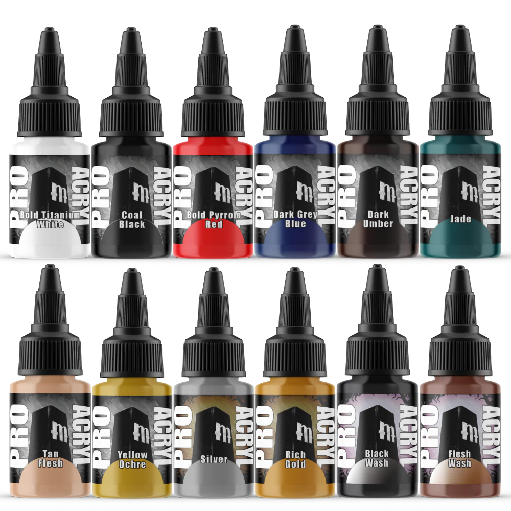 Monument Pro Acryl Starter Paint Set