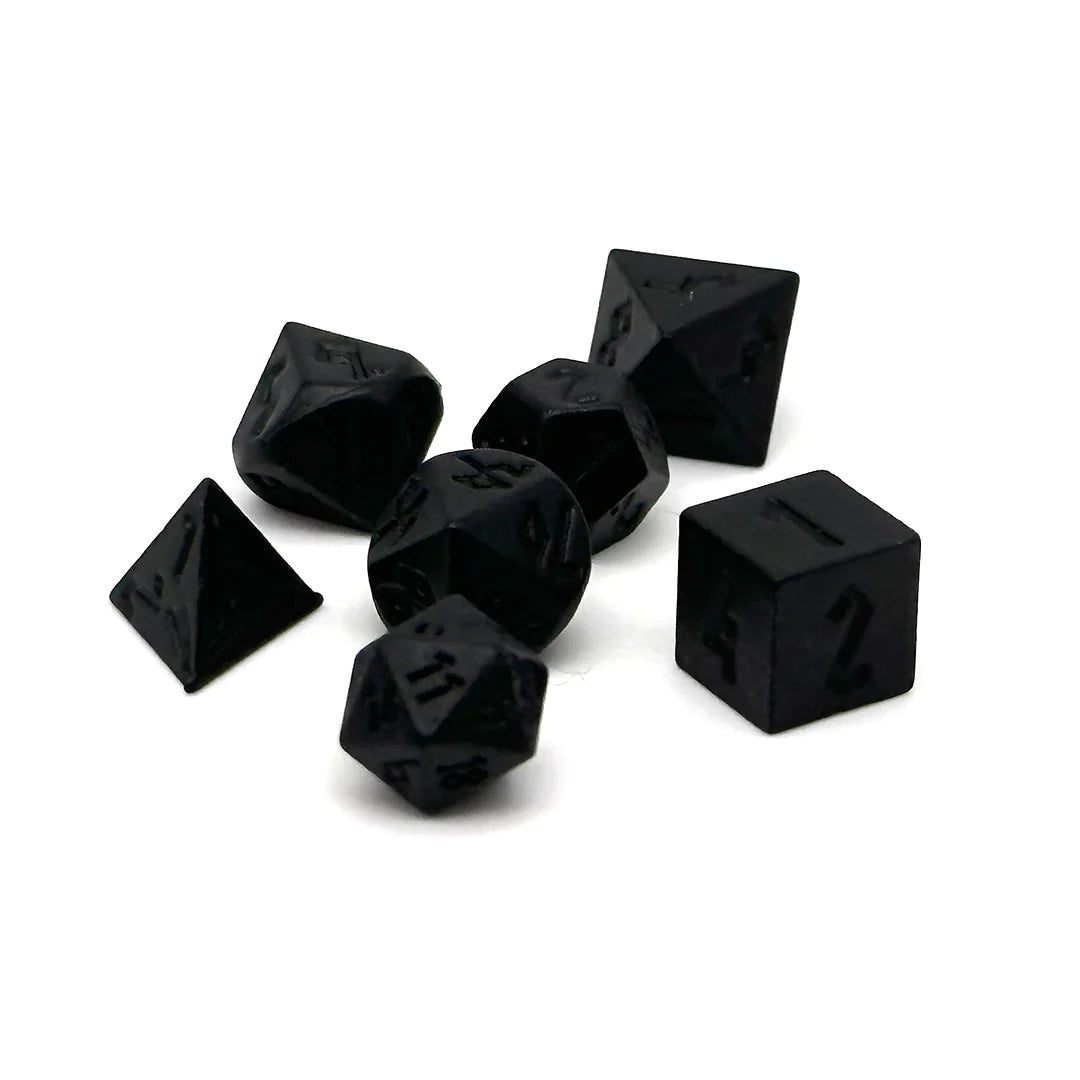 Norse Foundry Pixie Mini Metal Dice Set: Black