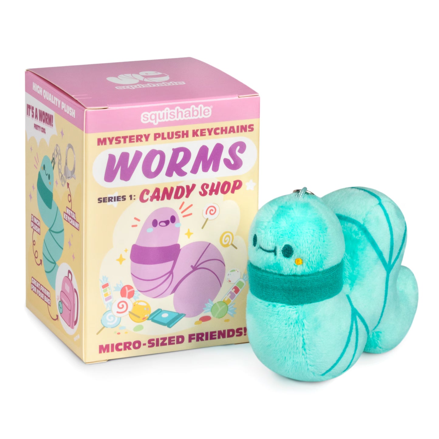 Squishable Micro - Worms Blind Box, Series 1: Candy Shop
