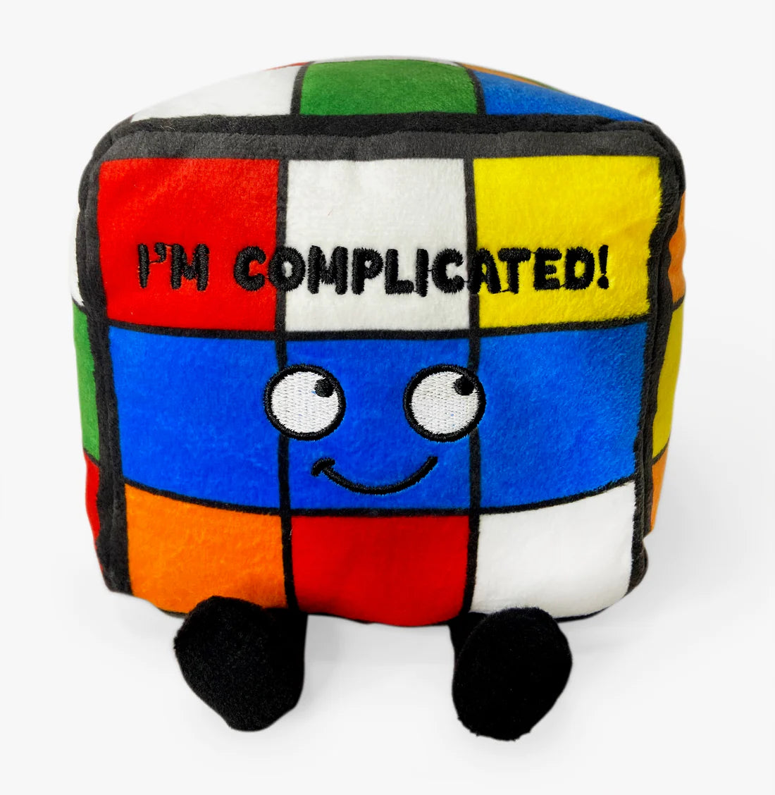 Punchkins "I'm Complicated" Plush Puzzle Cube