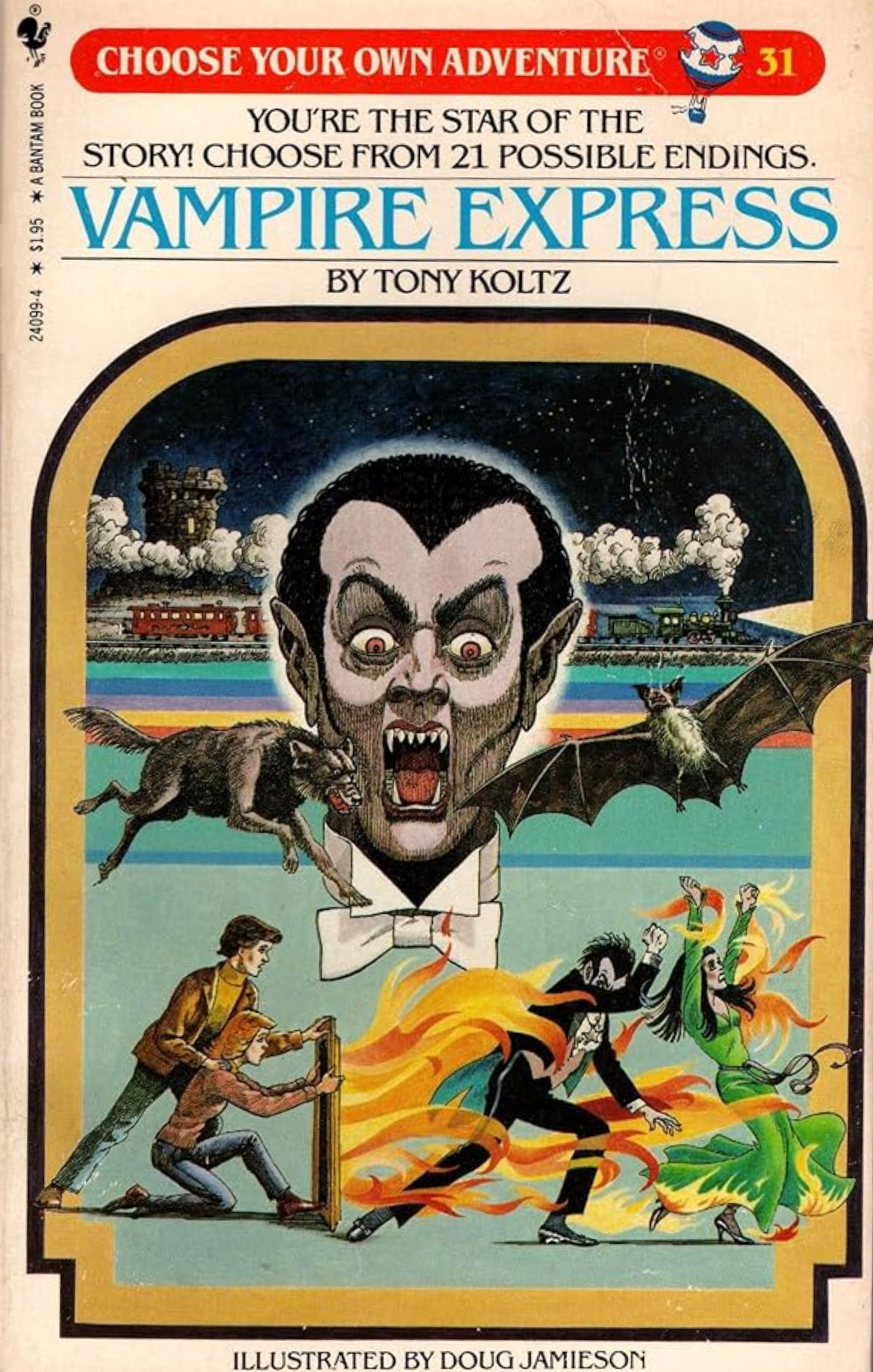 Choose Your Own Adventure Book: Vampire Express