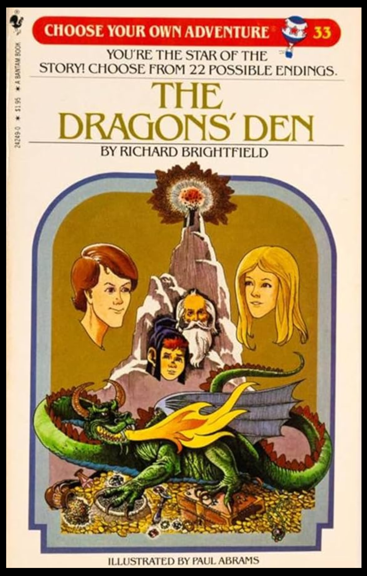 Choose Your Own Adventure Book: The Dragon's Den
