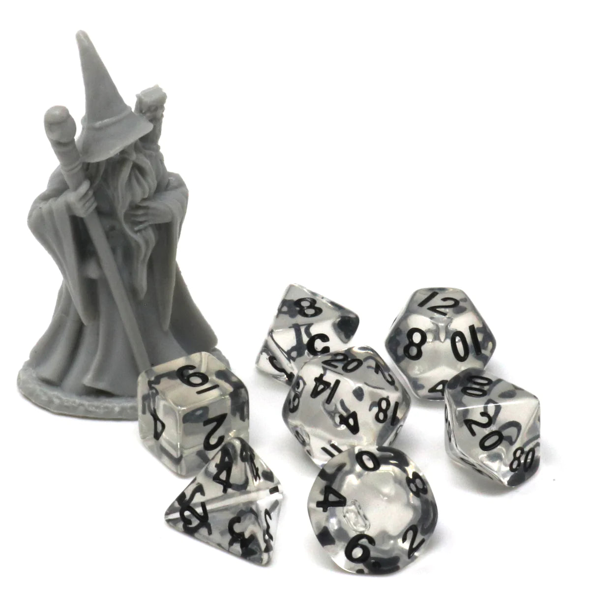 Die Hard Dice Critlings 7pc Mini RPG Set - Crystal Song