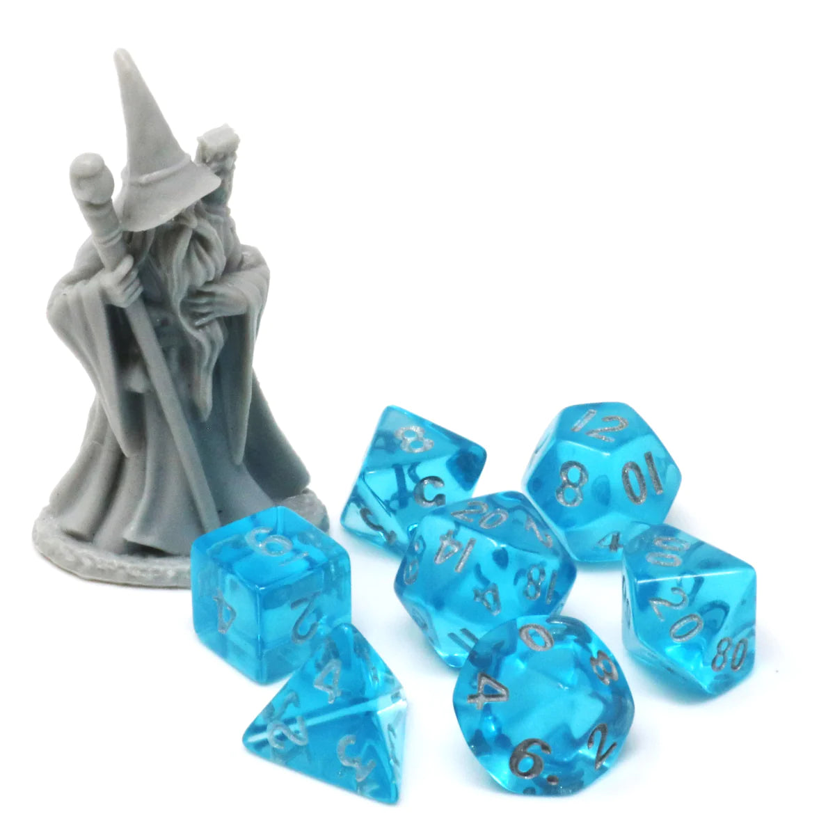 Die Hard Dice Critlings 7pc Mini RPG Set - High Tide