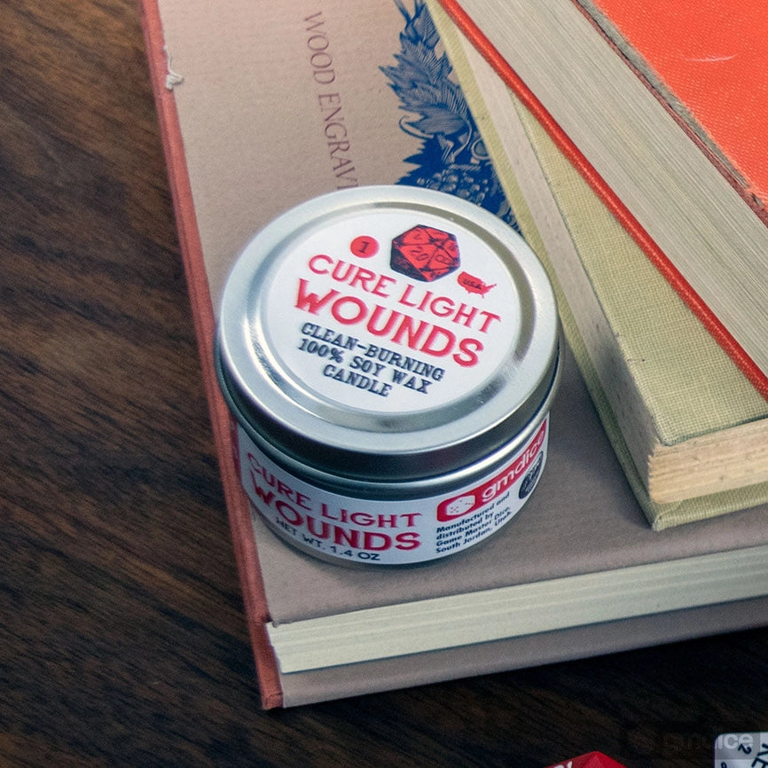 Game Master Dice Candle - Cure Light Wounds (1.4 oz.)