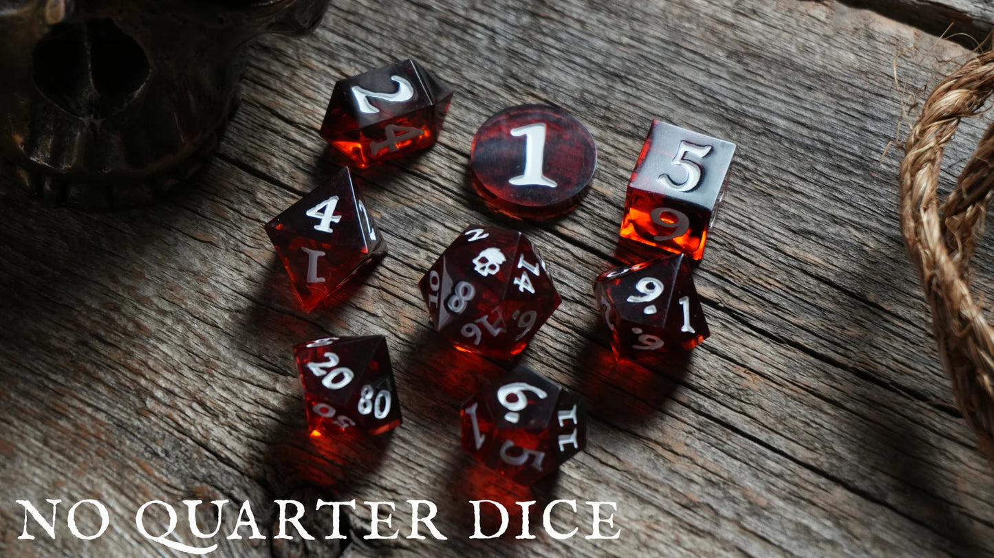 Pirate Borg: Resin Dice - No Quarter