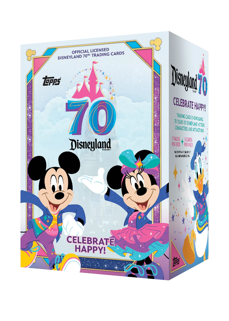 Topps Disneyland 70th Anniversary Blaster Box