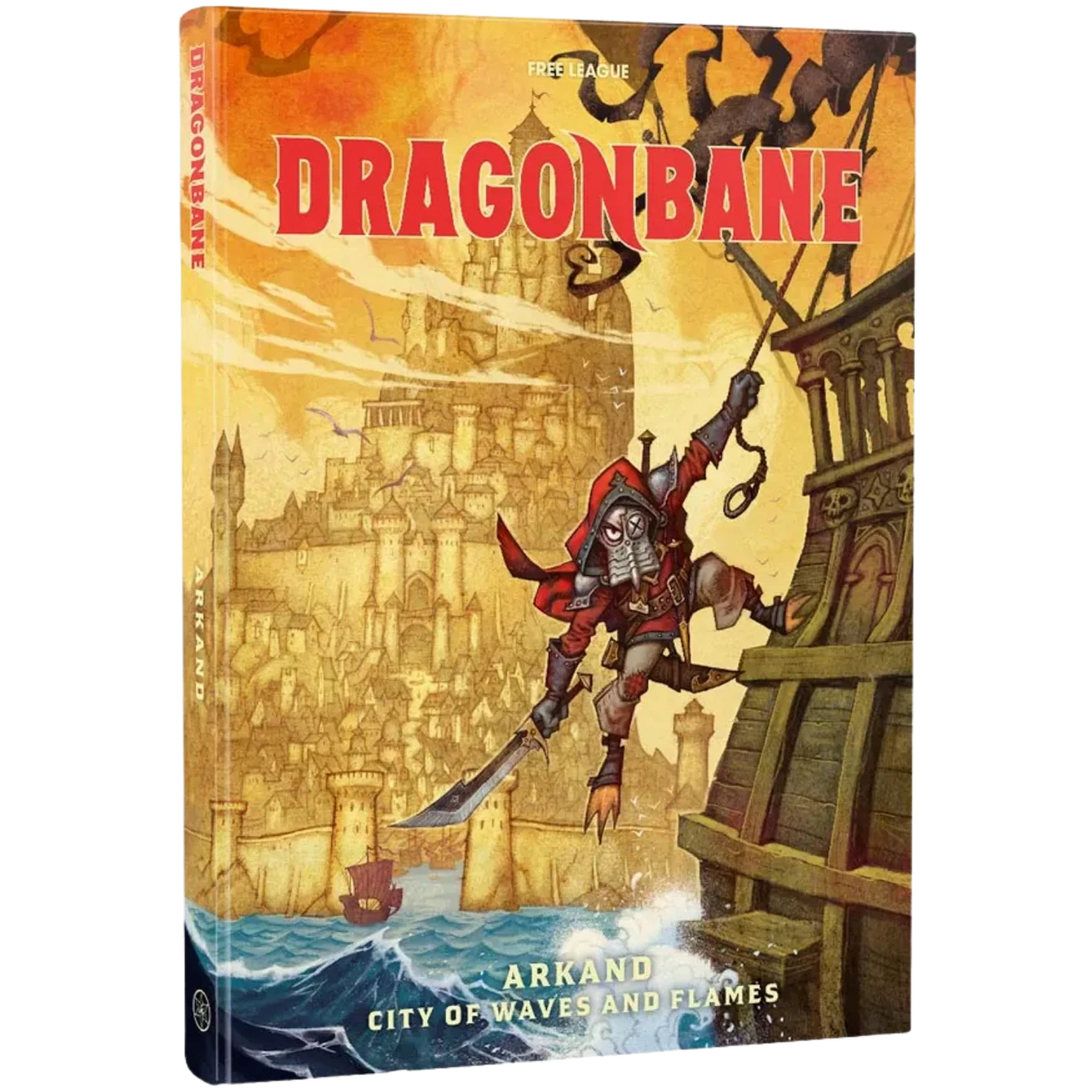 Dragonbane RPG: Arkand - City of Waves and Flames