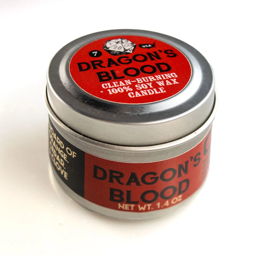 Game Master Dice Candle - Dragon's Blood (1.4 oz.)