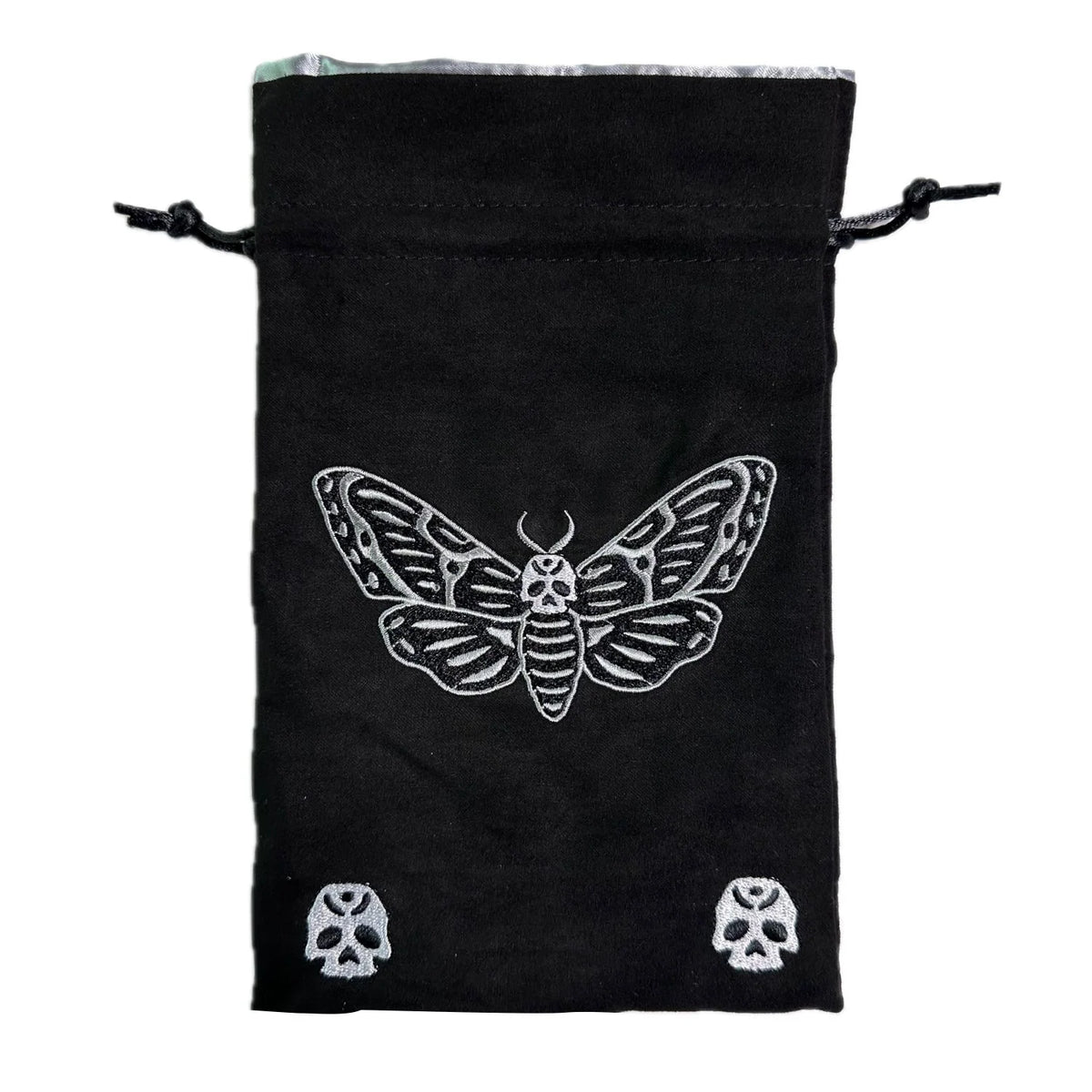 Black Oak Workshop Dice Bag: Deaths-Head Moth