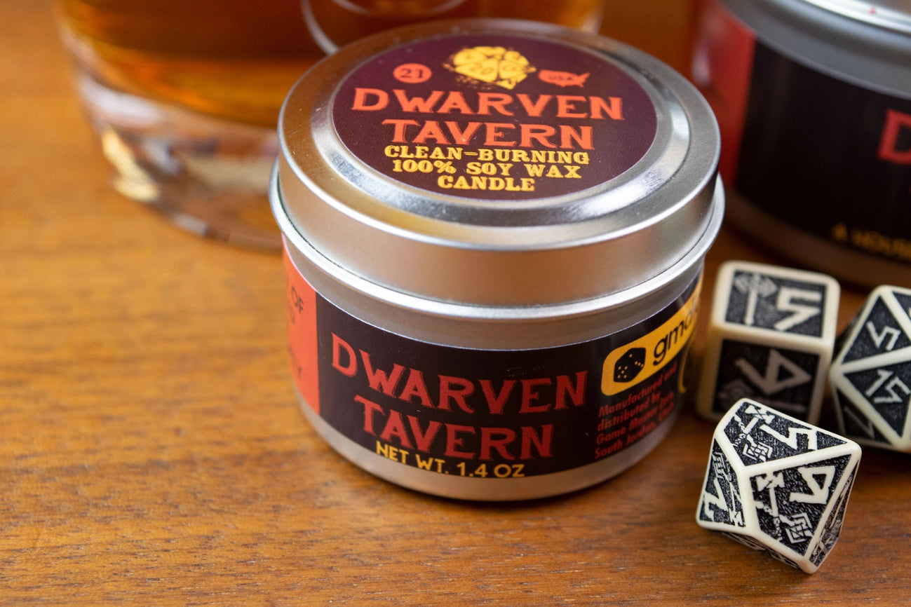 Game Master Dice Candle - Dwarven Tavern (1.4 oz.)