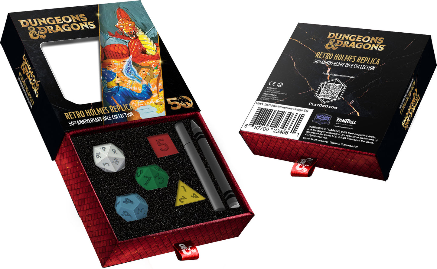 Retro Holmes Dice Collection