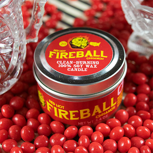 Game Master Dice Candle - Fireball (1.4 oz.)