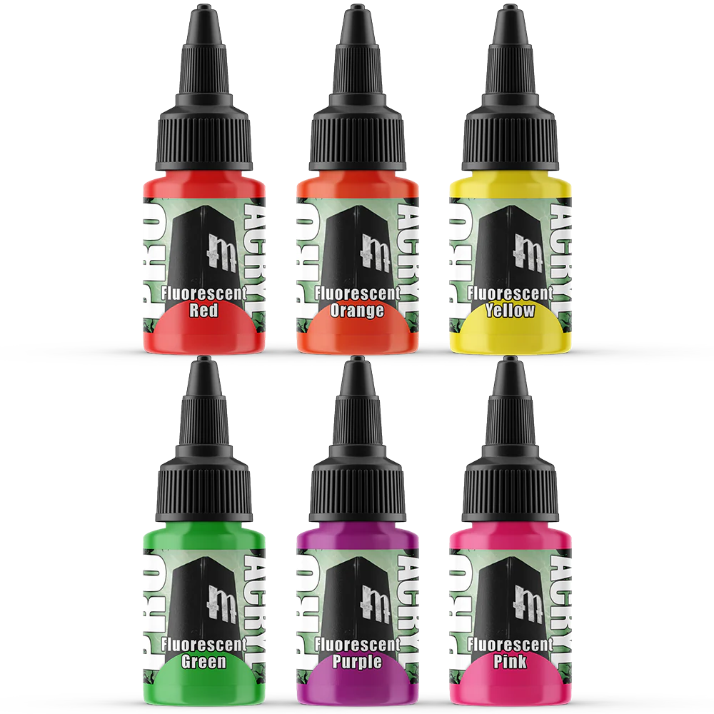 Monument Pro Acryl Florescents Set