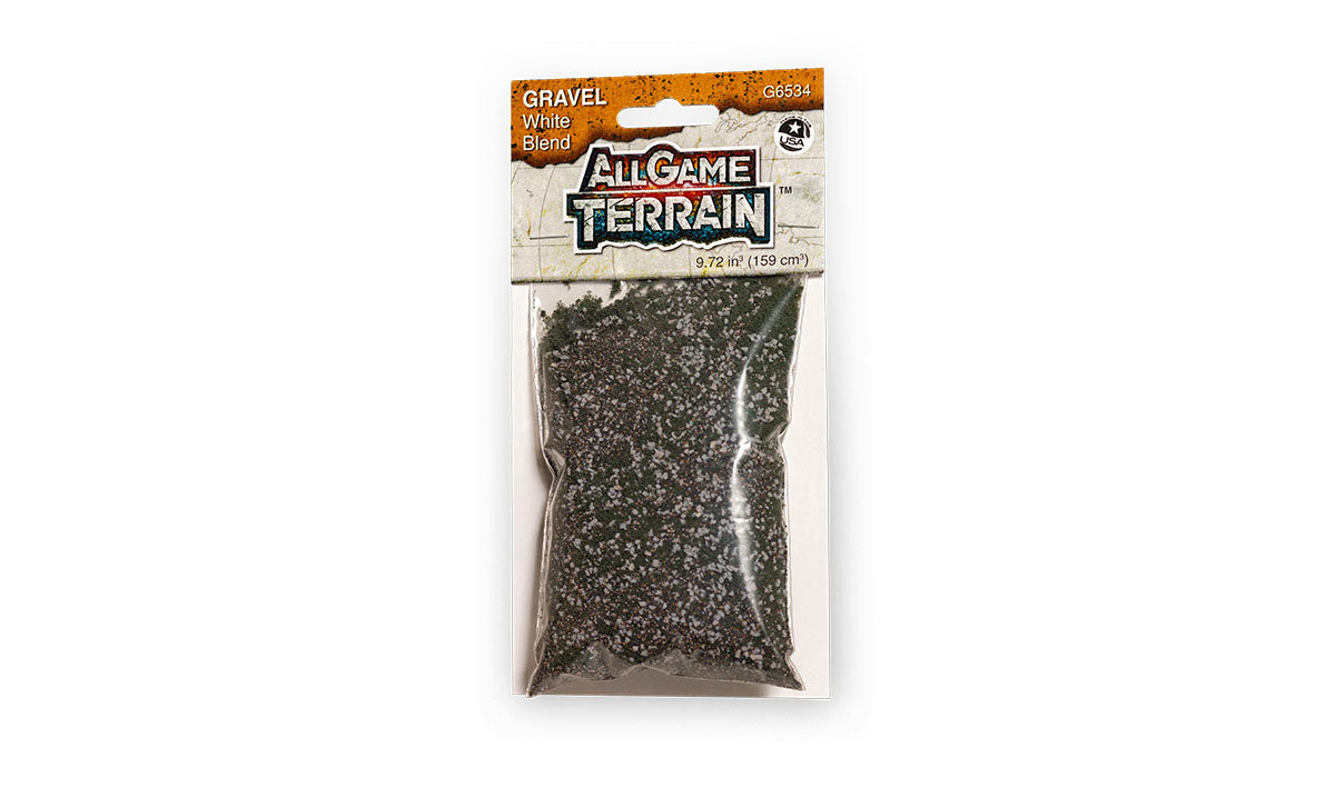 All Game Terrain: Gravel - White Blend