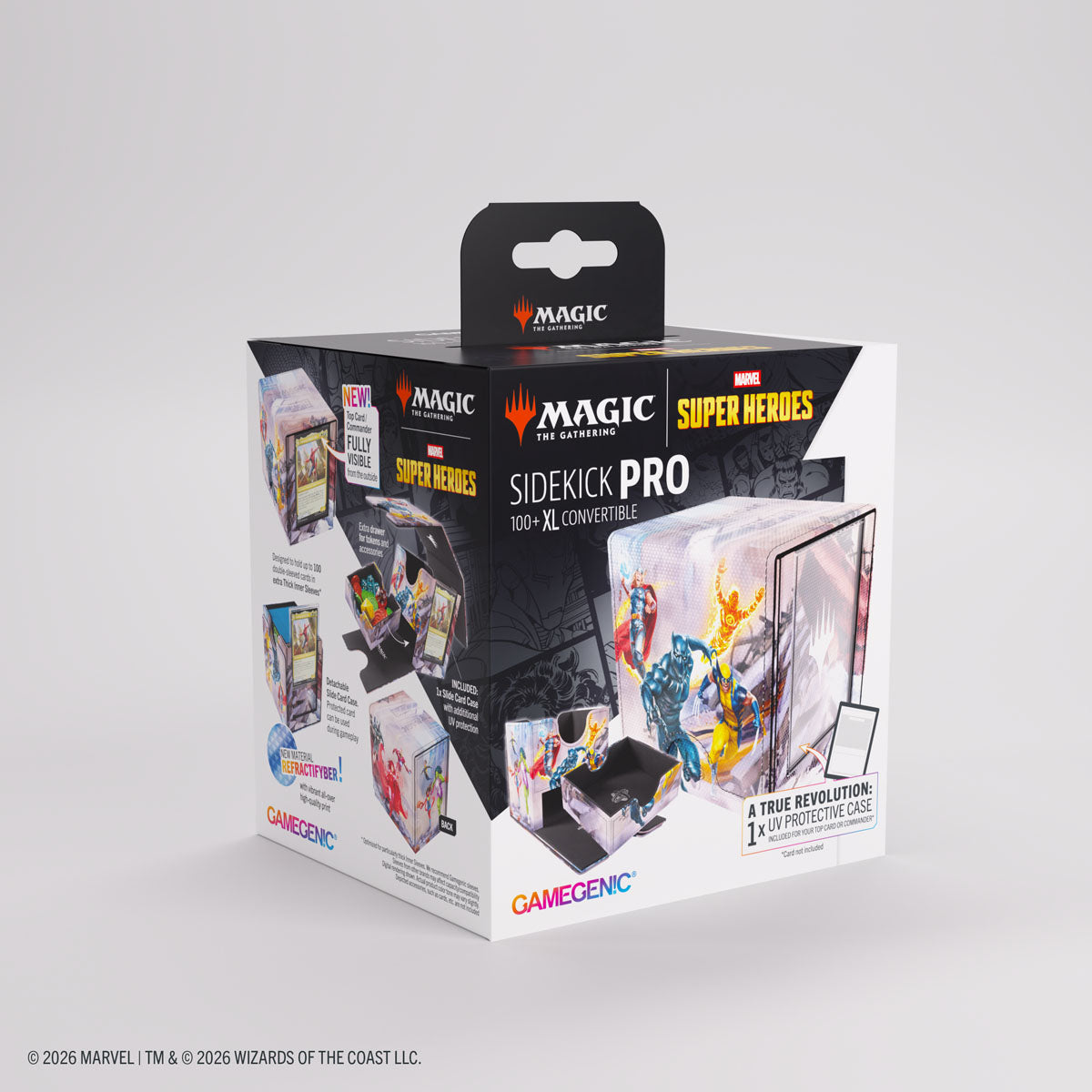 Sidekick PRO 100+ XL Convertable: Magic: The Gathering - Marvel Super Heroes