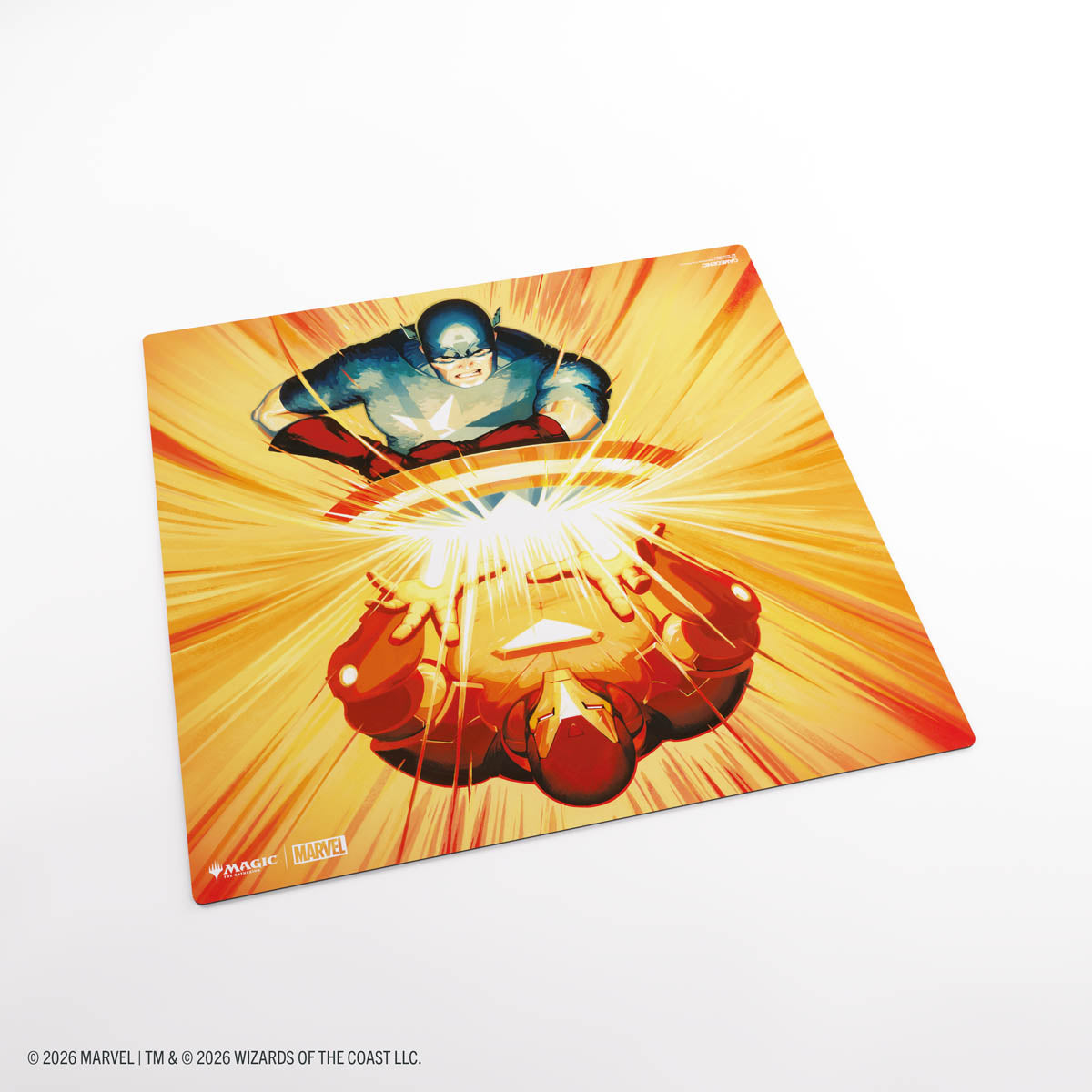 Gamegenic 2-Player Playmat: Magic: The Gathering - Iron Man/Captain America