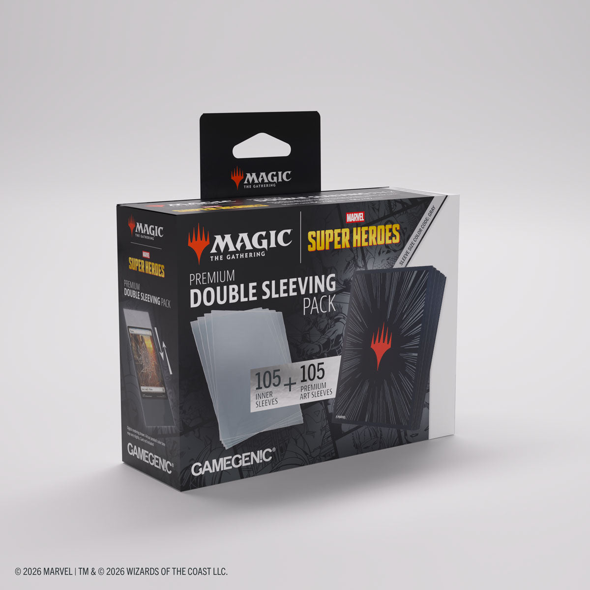 Gamegenic Premium Double Sleeving Pack: Magic: The Gathering - Marvel Super Heroes