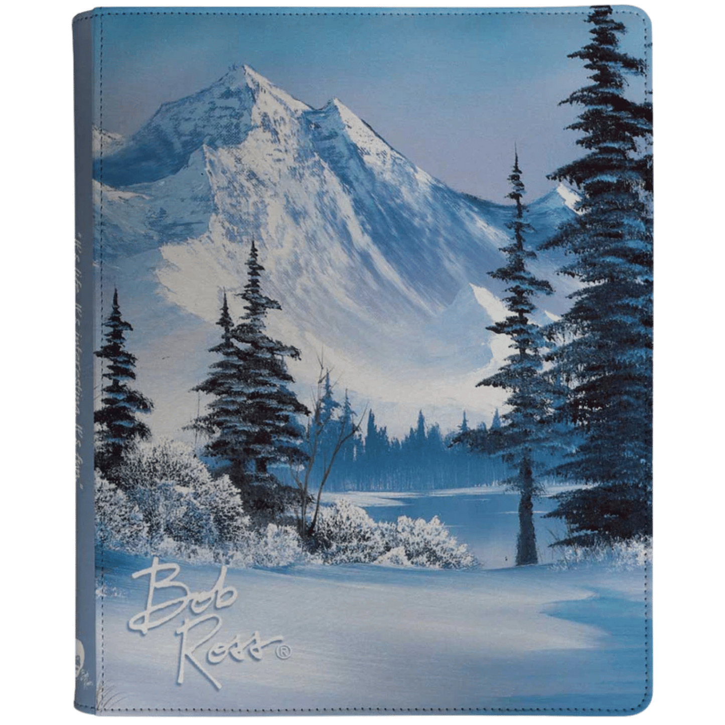 Ultra Pro: Bob Ross Winter Paradise Binder - 9 Pocket